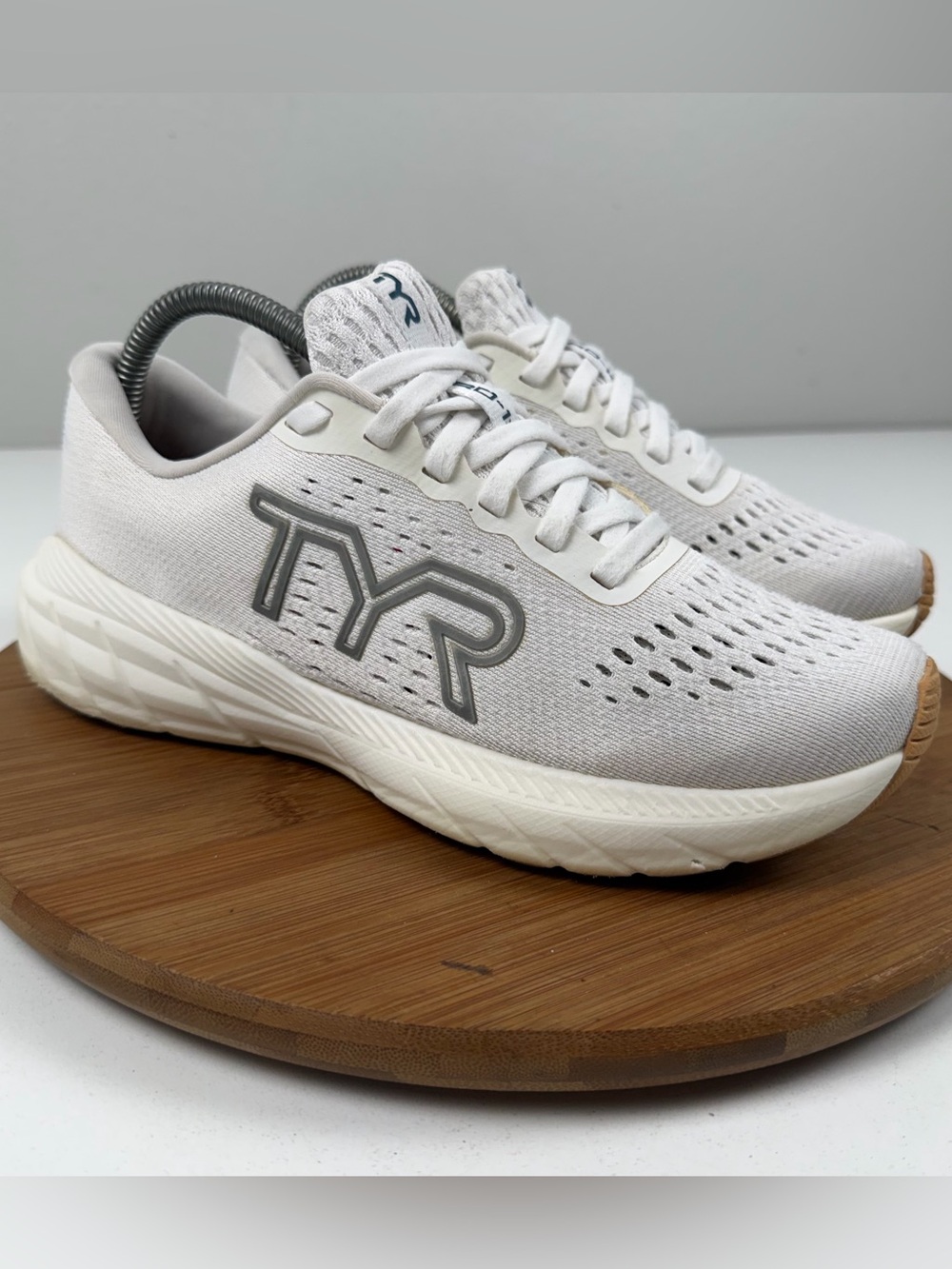 TYR RD-1X White Knit Running Shoes